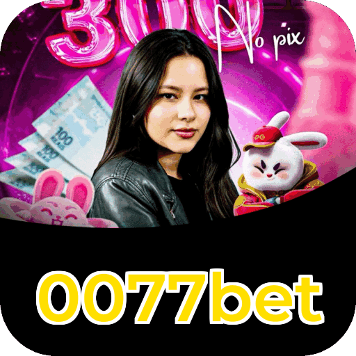 Interface do aplicativo 0077bet mostrando jogos disponíveis no iOS e Android